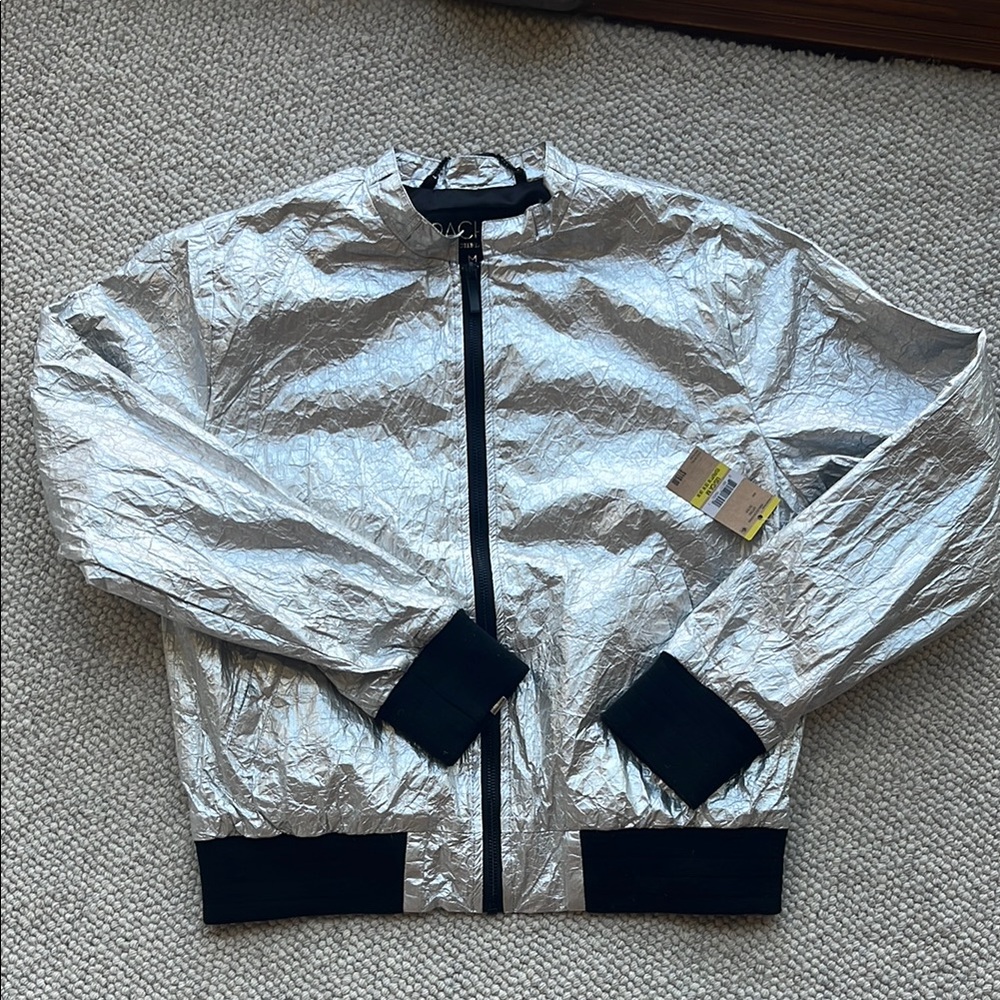 NWT - RACHEL - Rachel Roy Metallic Bomber Jacket